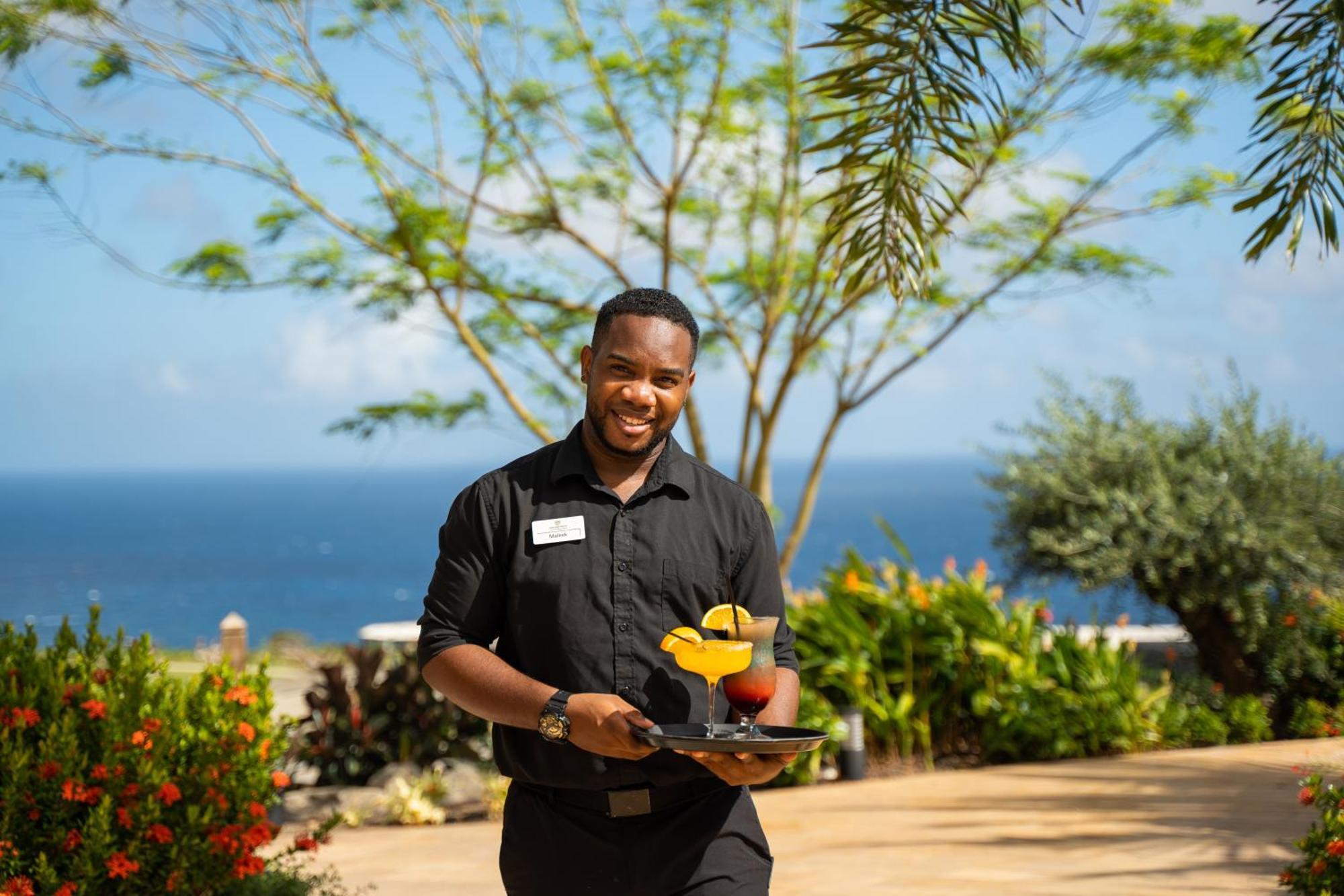 Golden Rock Dive And Nature Resort オラニエスタッド エクステリア 写真